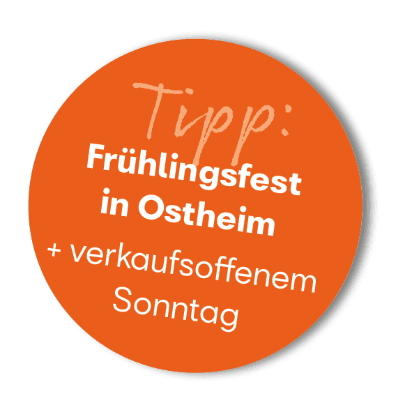 Button Tipp Frühlingsfest in Ostheim