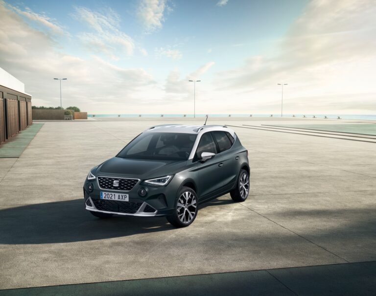 SEAT Arona an einem Pier